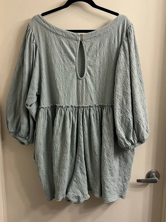 Free People Beach Beyond Obsessed Romper Seaspray Size XL - Picture 7 of 12